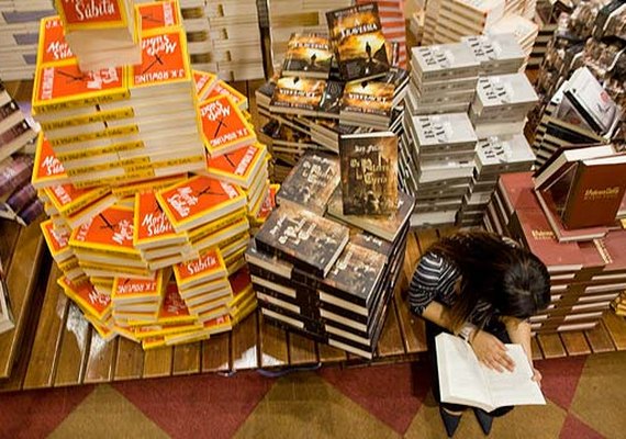 Aumenta venda de livros no Brasil