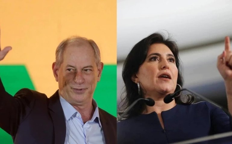 Simone Tebet e Ciro defendem democracia e urnas na posse de Alexandre no TSE