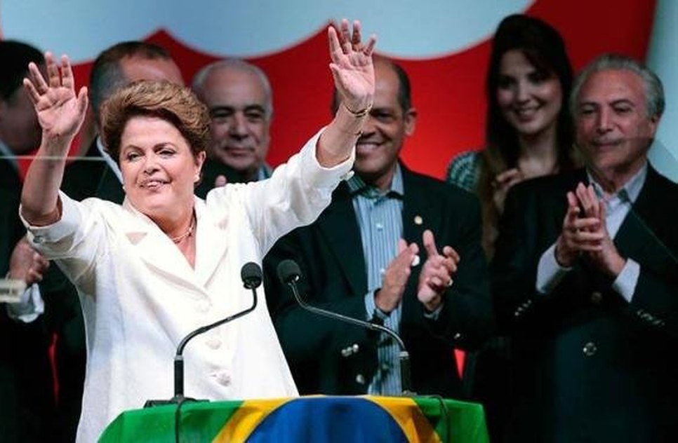 Dilma após discurso da vitória / Foto: Ueslei Marcelino | Agência Reuters