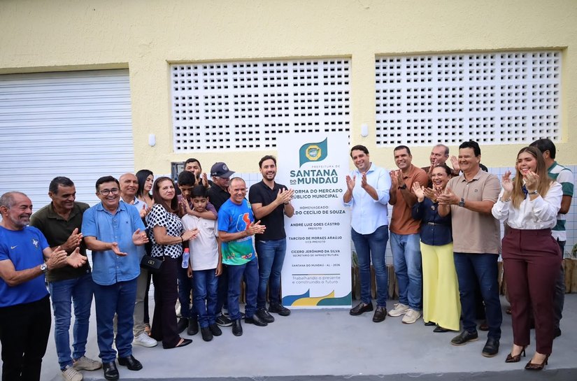 66 anos de emancipação política: Prefeitura de Santana do Mundaú entrega Mercado Público totalmente reformado