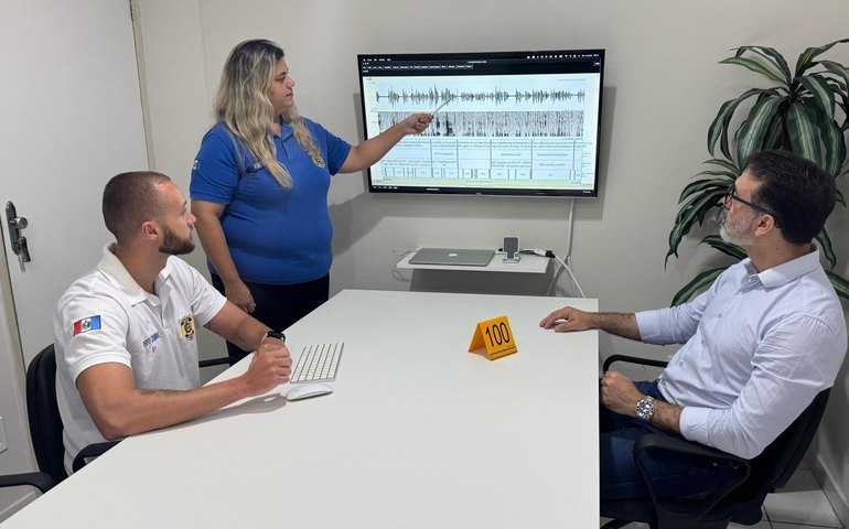 Instituto de Criminalística de Maceió conclui primeiro laudo pericial de Comparação de Locutores