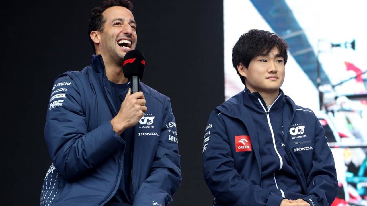 AlphaTauri confirma Yuki Tsunoda e Daniel Ricciardo como pilotos para 2024 na Fórmula 1