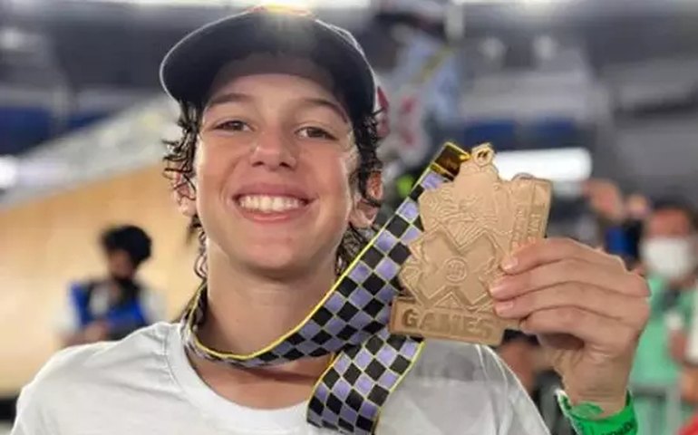 Após bronze, Gui Khury leva prata no desafio de melhor manobra nos X-Games