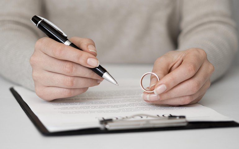 Número de divórcios diminuiu após o período de pandemia