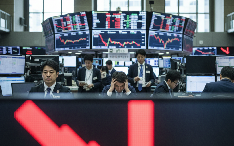 Bolsas da Ásia fecham em queda; risco fiscal pressiona Tóquio