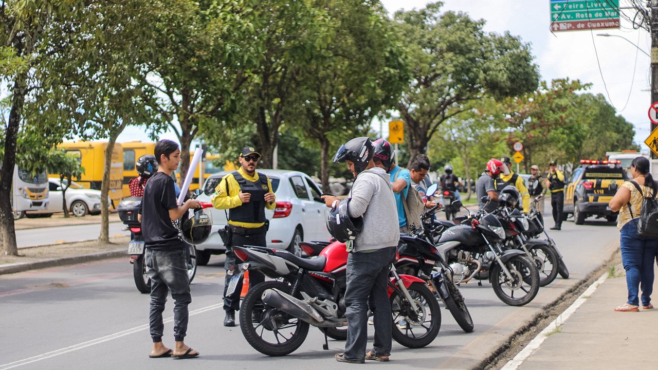Ruído Zero: operação do DMTT mira em motocicletas que geram sons excessivos