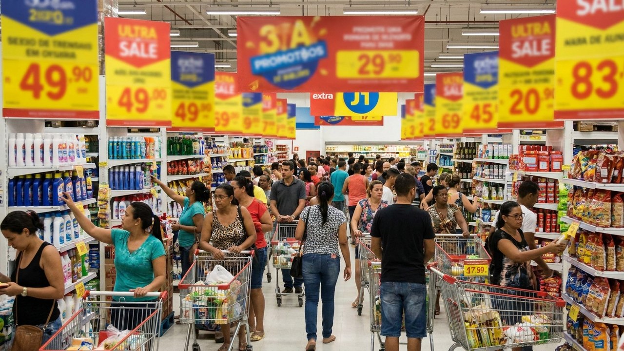Rosadinha, do Extra Mercado, tem 2 mil produtos com mais de 45% de desconto no Rio; veja ofertas