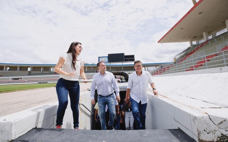 Obras de adaptação do Estádio Rei Pelé para jogos da Série A entram na reta final