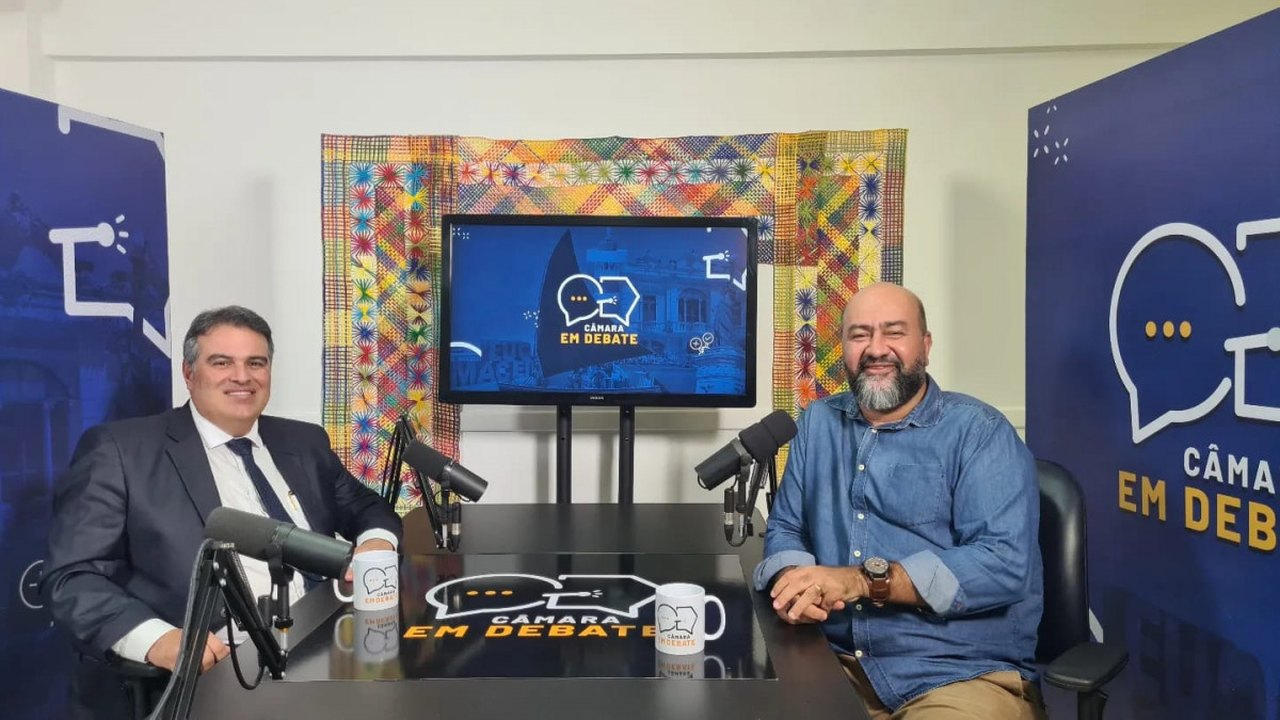 “Meu foco é trabalhar para todos”, disse Samyr Malta em entrevista ao podcast da Câmara