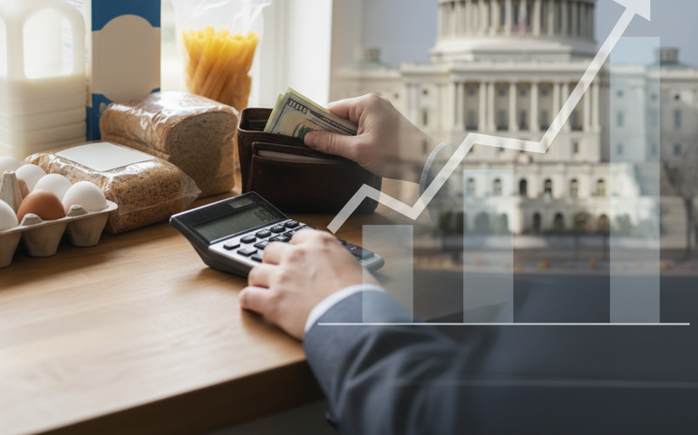 Inflação ao consumidor nos EUA sobe 0,2% entre setembro e novembro; taxa anual chega a 2,7%