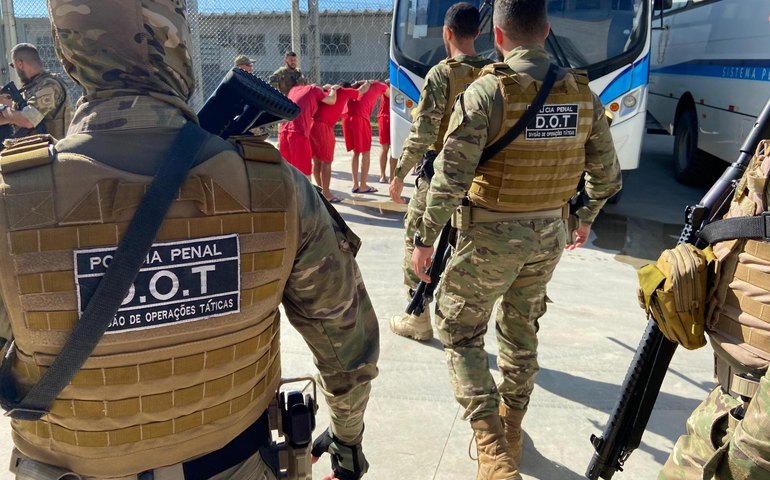 Polícia Penal transfere presos ligados a facções criminosas e garante mais segurança em Alagoas