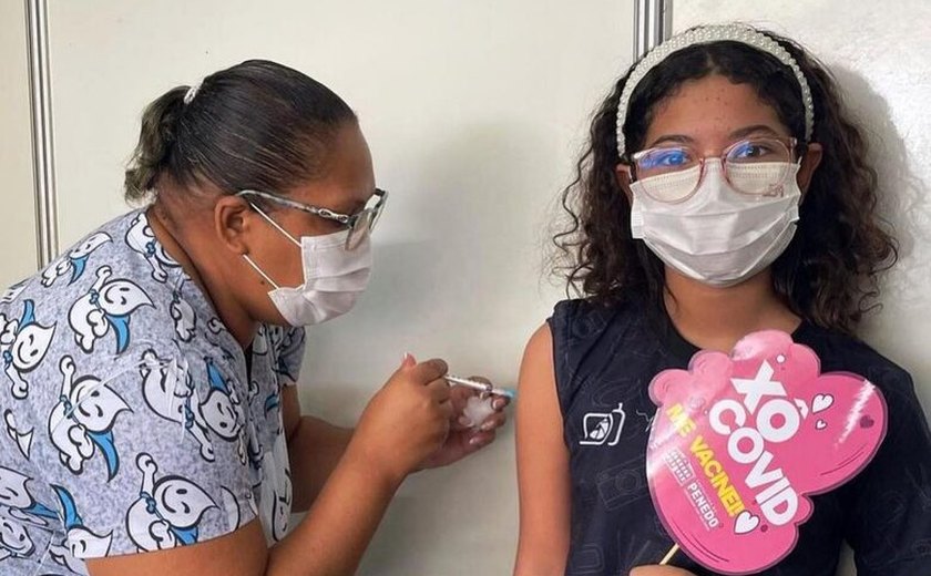 Prefeitura de Penedo reduz idade para vacinação de crianças contra Covid