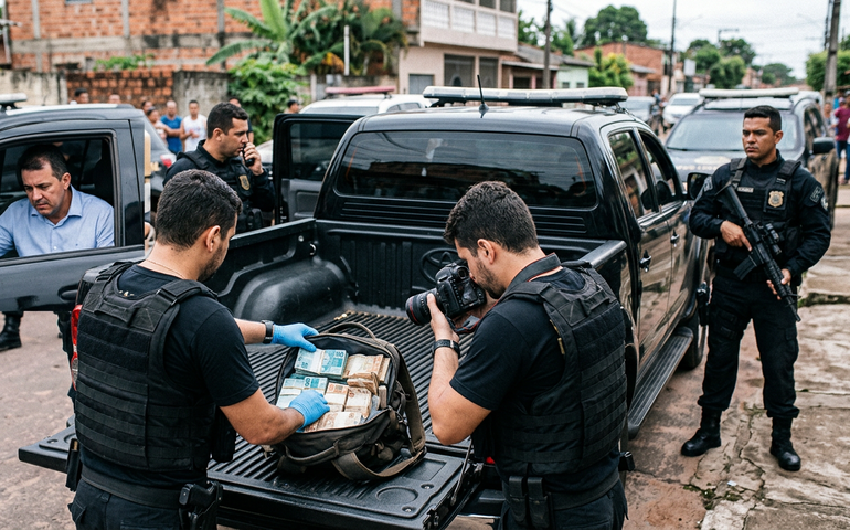 PF monitorou veículo do prefeito de Macapá com R$ 400 mil em espécie durante operação
