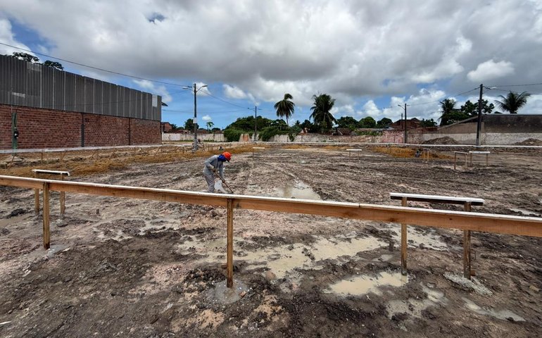 Prefeitura inicia fundação do novo Mercado Público do Tabuleiro