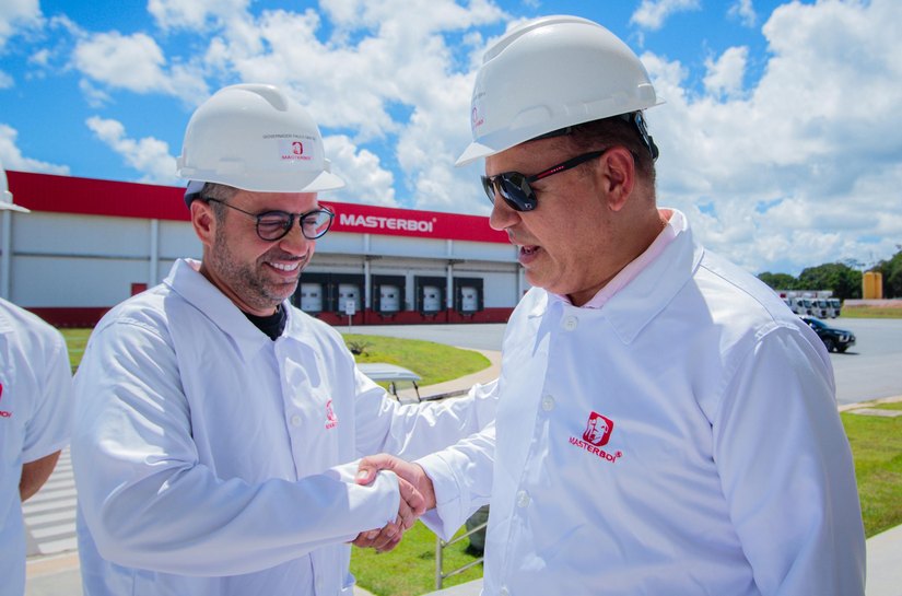 Governador visita instalações da Masterboi e destaca parcerias para fortalecer o agronegócio