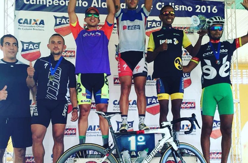 Ciclista do Sesi representará Alagoas em competição regional