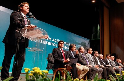 Marx Beltrão participa em Alagoas de evento para anunciar ações de combate à seca