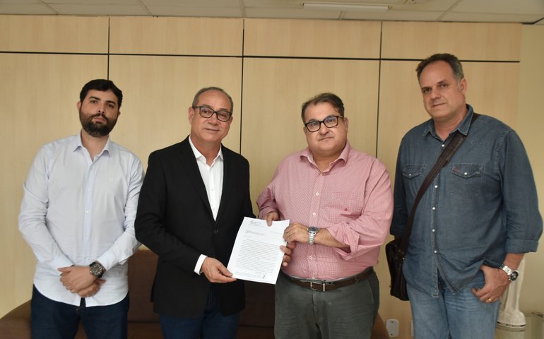Fecomércio AL entrega ofício com pedido de esclarecimentos sobre proposta de reajuste do ICMS