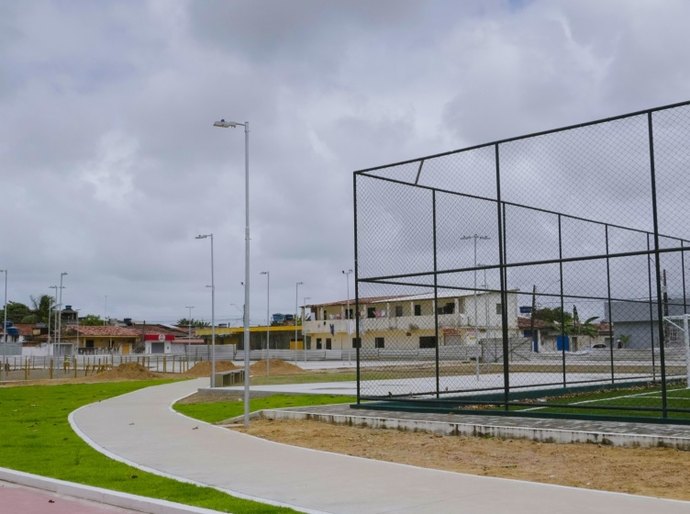 Obra da segunda etapa do Parque Esportivo do Biu inicia instalação de equipamentos