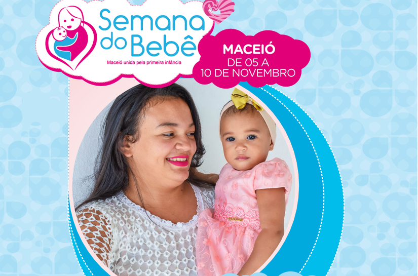 Semana do Bebê em Maceió tem início no próximo domingo com ações na orla