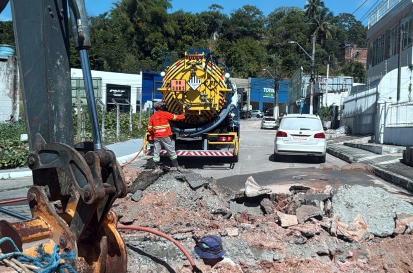 Seminfra desobstrui 622 metros de galerias durante ações de manutenção em julho