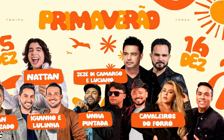 Festival Primaverão começa neste domingo em Traipu