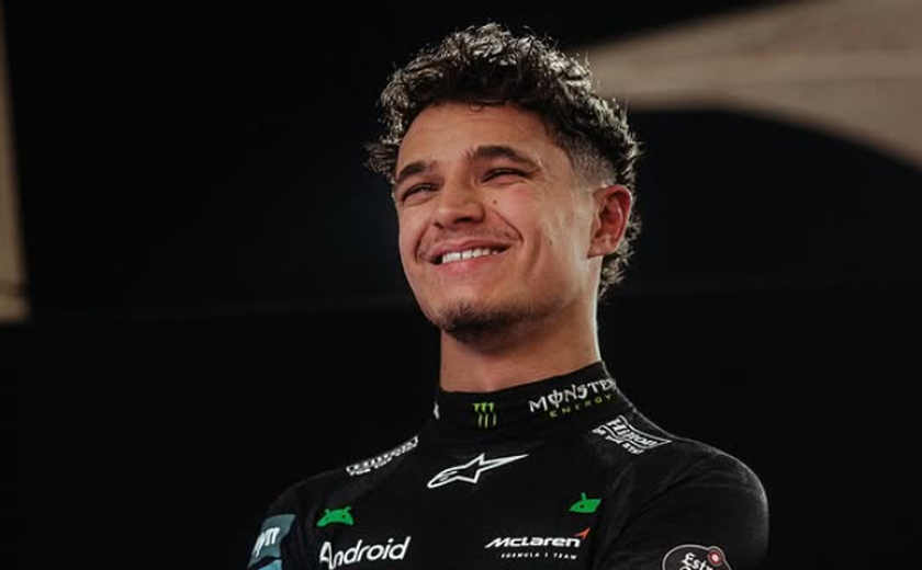 Lando Norris supera chuva e vence o GP da Austrália; Hamilton é o 10º e Bortoleto abandona