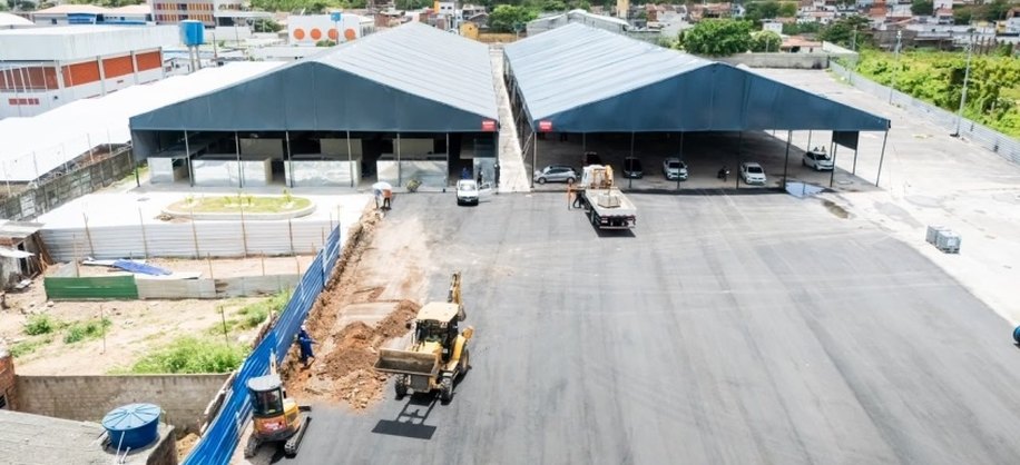 Espaço reúne dois galpões com mais de 20 mil metros quadrados. Foto: Victor Vercant/ Secom Maceió