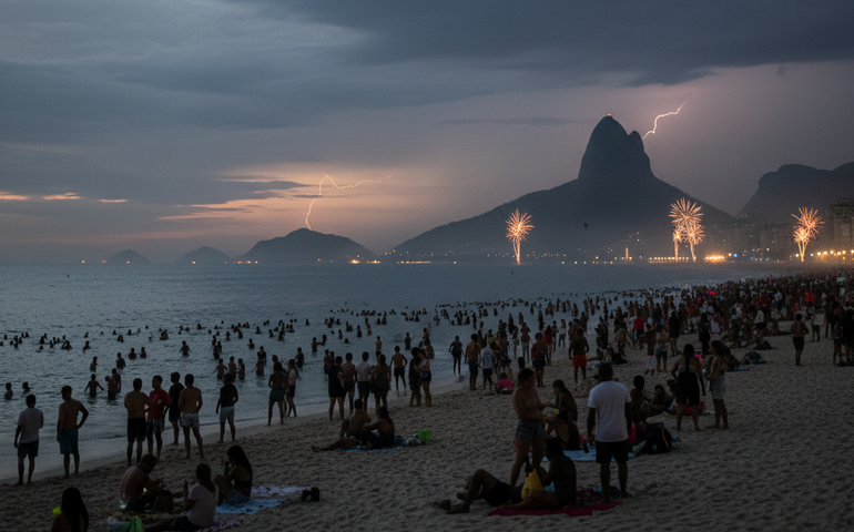 Chove na virada do ano? Veja o que dizem as previsões