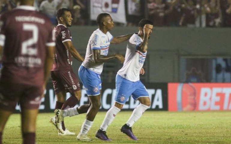 Com direito a gol 10 mil, Bahia vence o Caxias nos pênaltis e vai à 3ª fase da Copa do Brasil