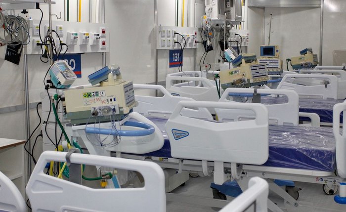 A proporção de leitos destinados para atendimento à covid-19 nos hospitais voltou a crescer