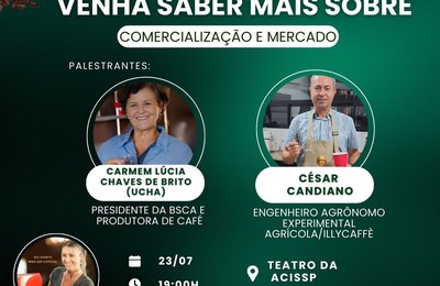 Comercialização e Mercado do café serão discutidos durante evento
