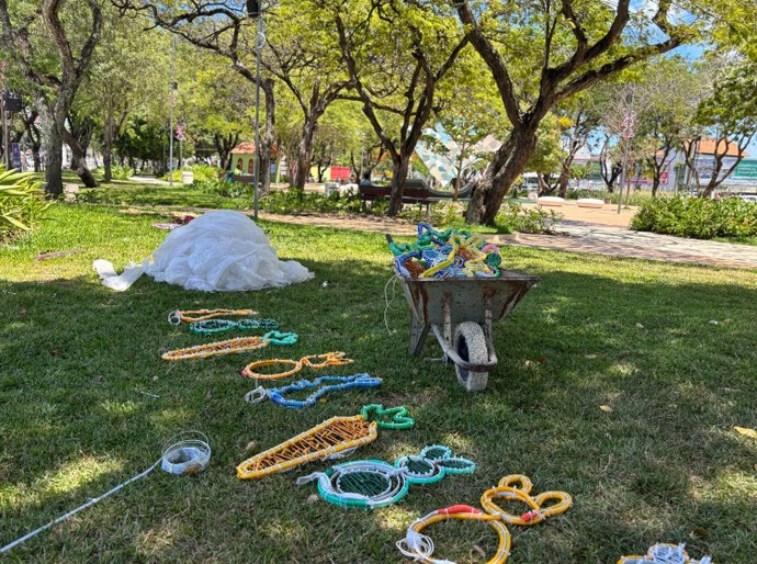 Vila de Páscoa começa a ser montada no Parque Centenário