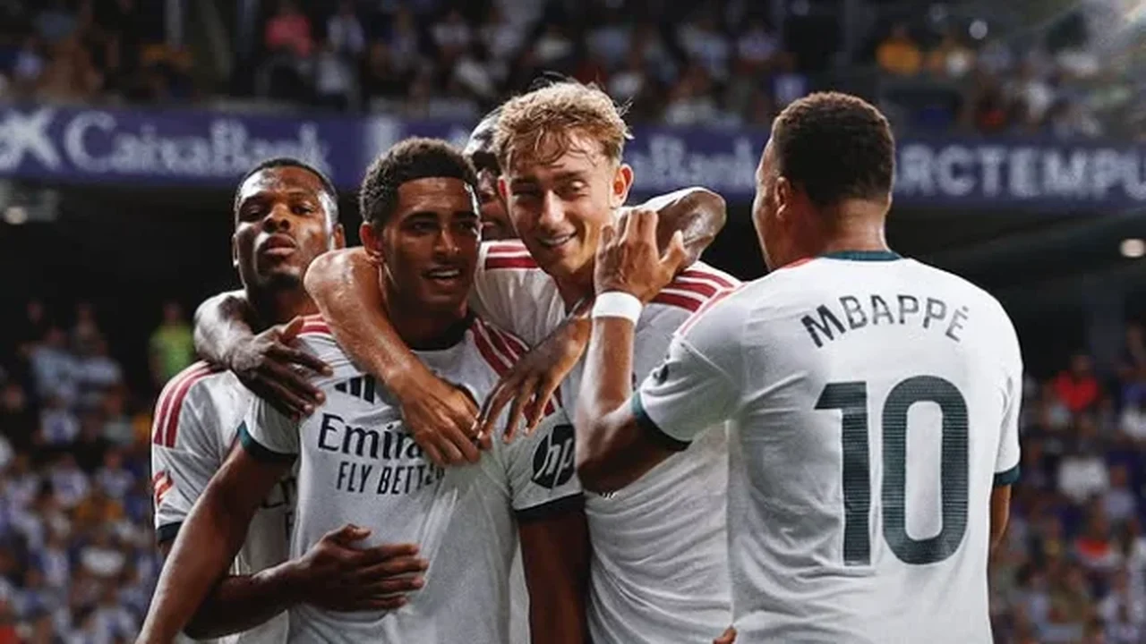 Real Madrid de Mourinho furou bloqueio do Espanyol nos acréscimos na estreia em LaLiga