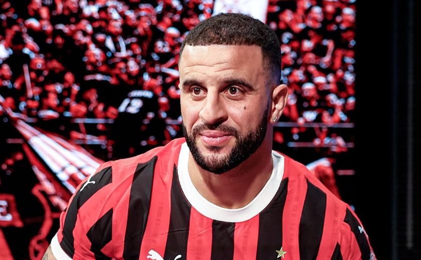 Milan anuncia a contratação por empréstimo do lateral-direito Kyle Walker, ex-Manchester City