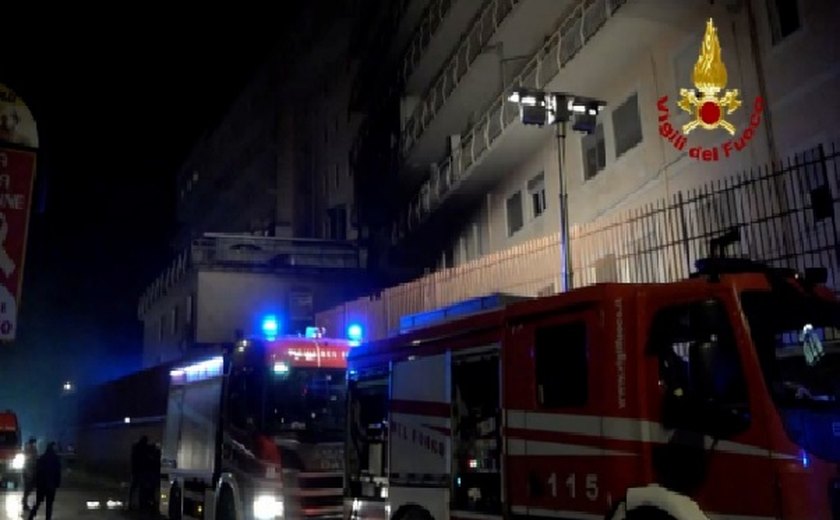 Incêndio em hospital nos arredores de Roma deixa pelo menos quatro mortos