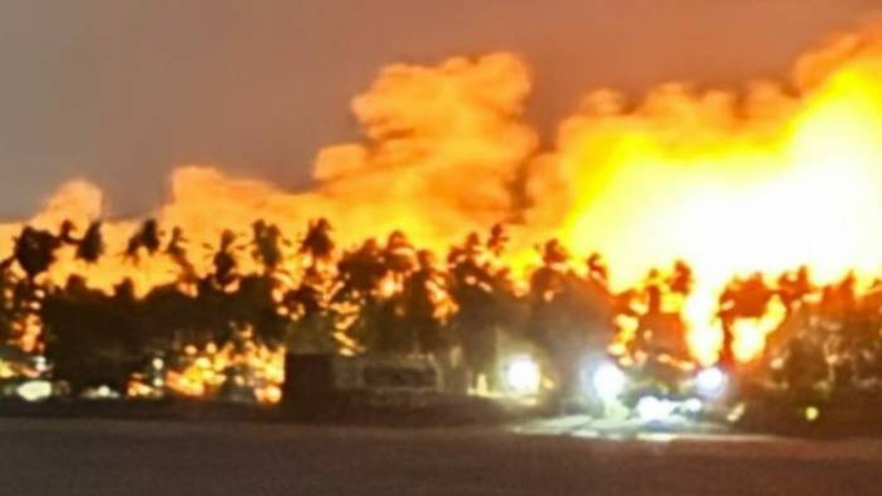Incêndio de grande proporção atinge Vila Porto de Pedras em São Miguel dos Milagres