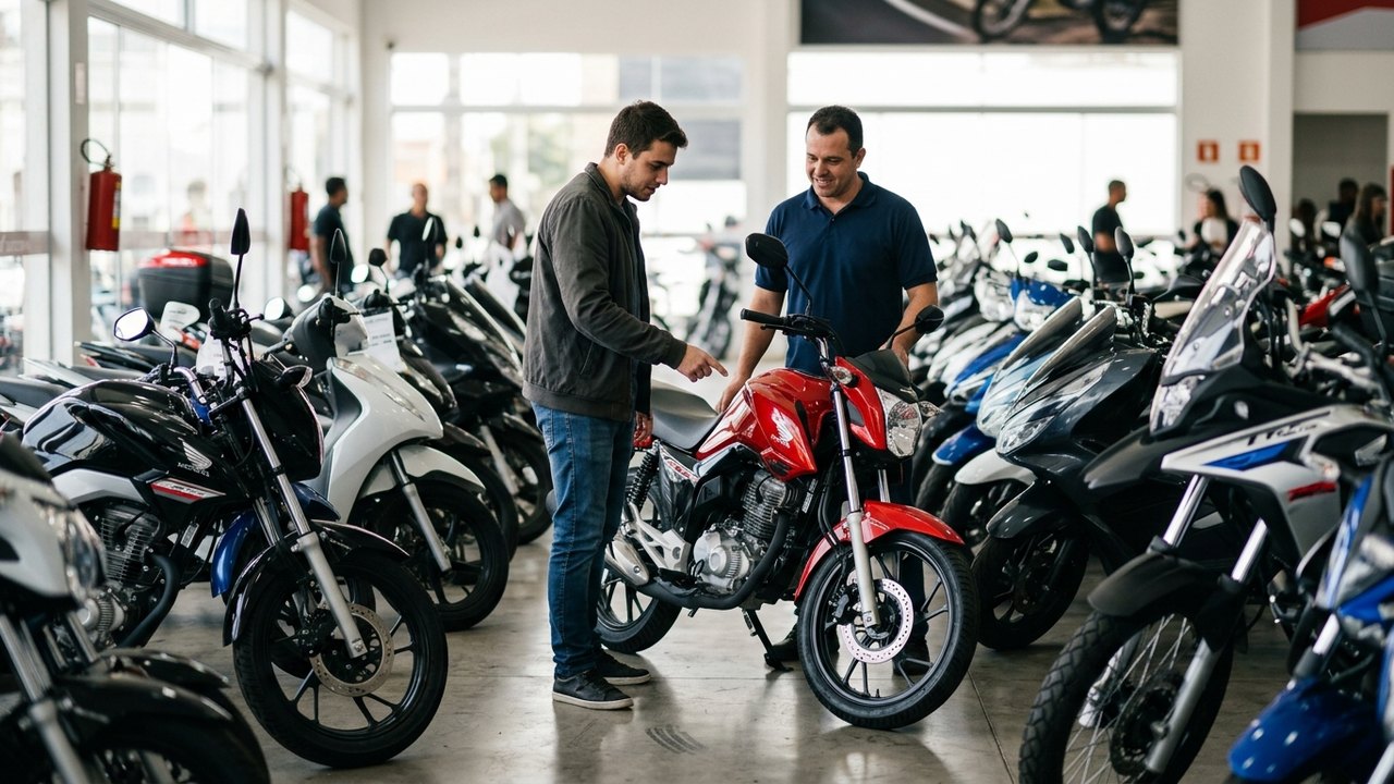 Vendas de motos crescem 15,3% em abril na comparação anual, aponta Fenabrave