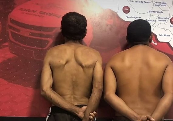 Duas pessoas foram presas foram presas em operação em Delmiro Gouveia
