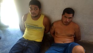 dois homens presos com drogas / Foto: BPRp