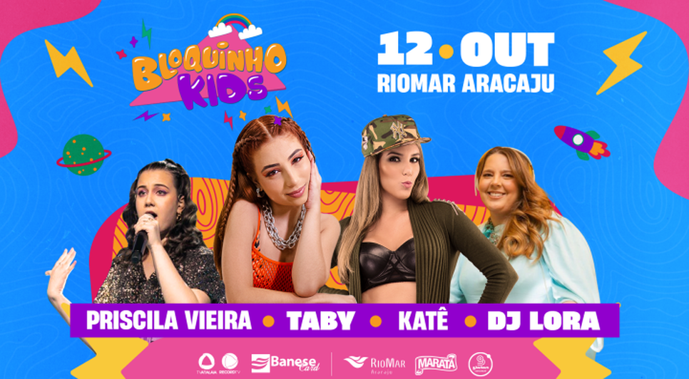 TV Atalaia promove primeiro bloquinho kids no Dia das Crianças; saiba como participar
