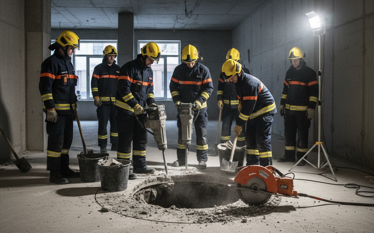 Corpo de mulher é encontrado concretado em loja; marido confessa crime