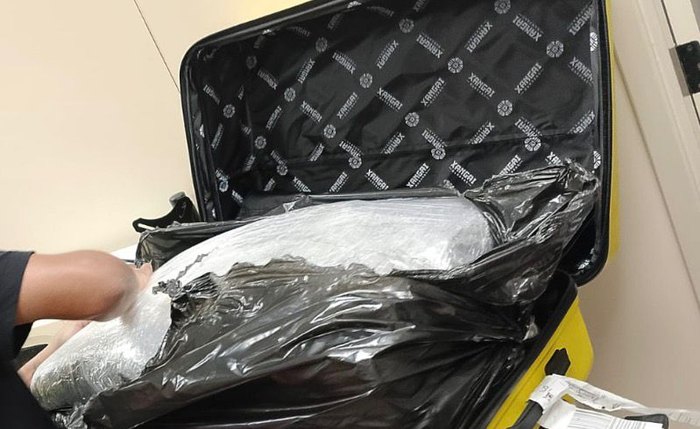 20 kg de “maconha” na bagagem despachada em um voo da Gol linhas aéreas