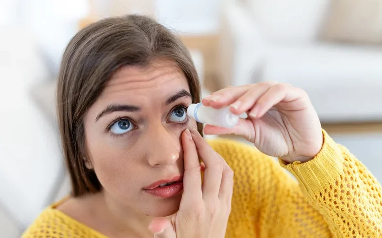 Alívio imediato, risco duradouro: os mitos que cercam o uso de colírios