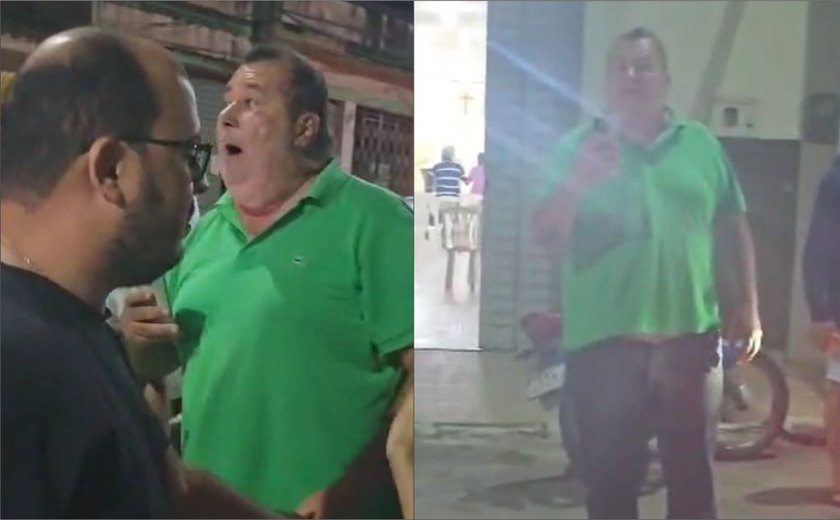 Candidato Bastinho Anacleto e seu exército de capangas atacam a democracia e espalham o medo na cidade; assista