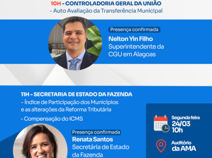 AMA promove reunião sobre IPM, Reforma Tributária e boas práticas na gestão de transferências municipais