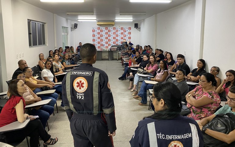 Samu Maceió realiza curso de primeiros socorros com mais de 60 profissionais de instituições de ensino