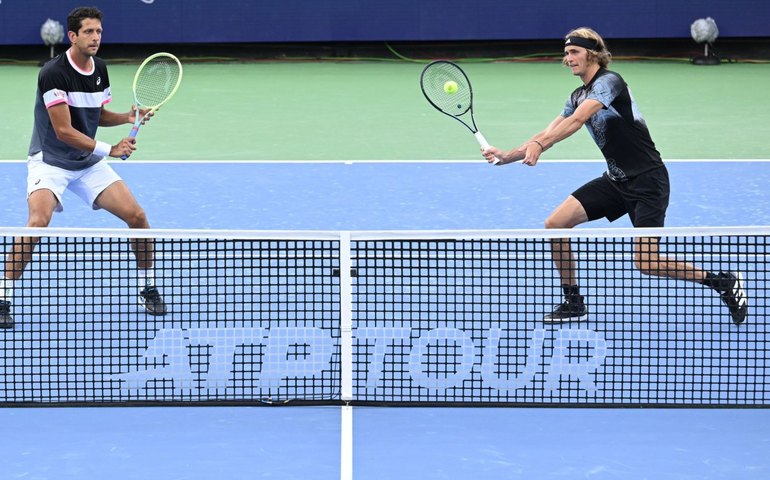 Marcelo Melo e Zverev perdem para dupla belga e ficam com o vice no Masters 1000 de Montecarlo