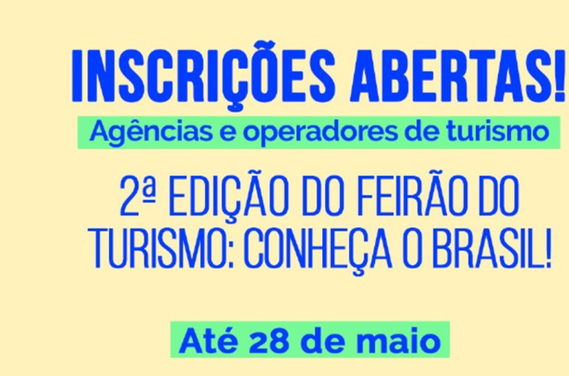 Ministério do Turismo intensifica chamamento para o Feirão do Turismo Conheça o Brasil 2025