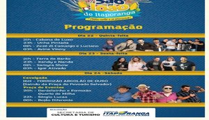 programação Itaporanga